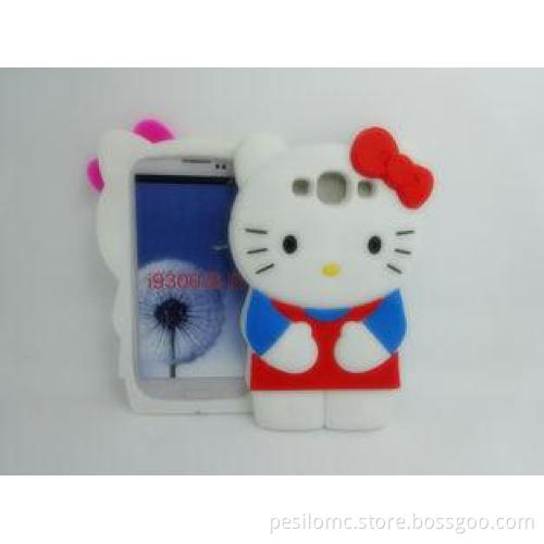 2014 Newest Hello Kitty Silicone Case For Samsung Galaxy i